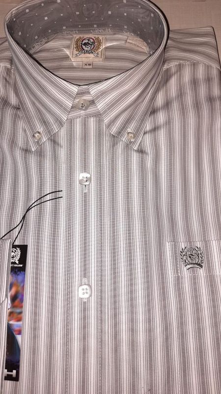 MEN'S SOLID BUTTON-DOWN WESTERN SHIRT MEN'S SOLID BUTTON-DOWN WESTERN SHIRT