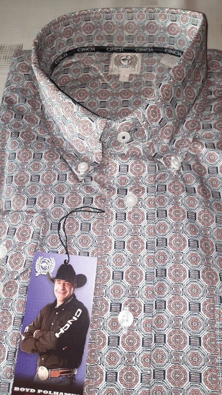 MEN'S SOLID BUTTON-DOWN WESTERN SHIRT MEN'S SOLID BUTTON-DOWN WESTERN SHIRT