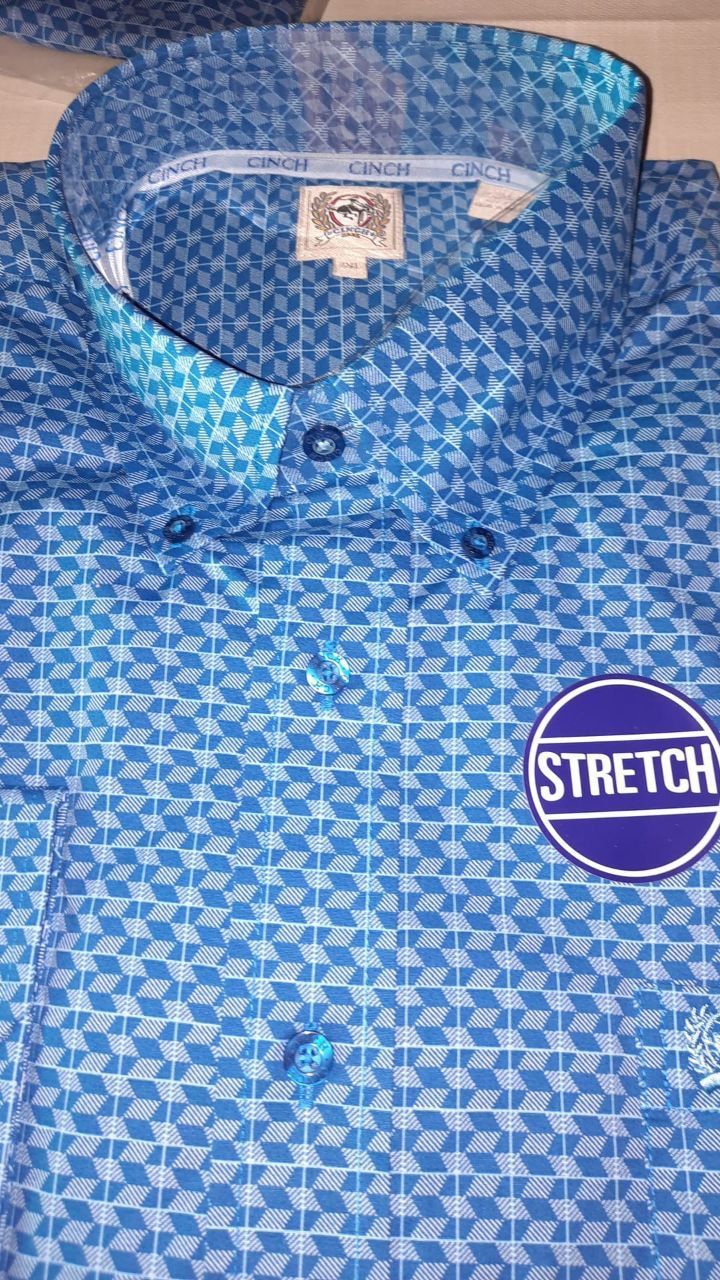MEN'S SOLID  BUTTON-DOWN WESTERN SHIRT