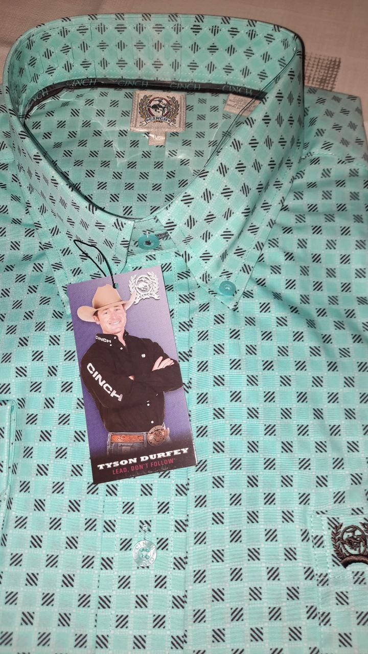 MEN'S SOLID  BUTTON-DOWN WESTERN SHIRT