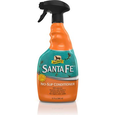 Absorbine SantaFe Help keep your horse’s coat looking its best with Absorbine Santa Fe Coat Conditioner & Sunscreen Horse Spray.