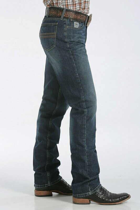 SILVER LABEL MENS  stretch PERFORMANCE DENIM - Dark Stonewash