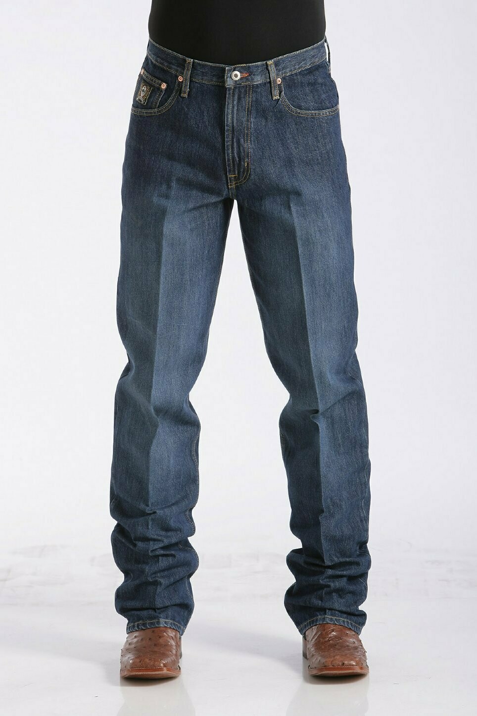BLACK LABEL MENS LOOSE FIT JEANS - DARK STONEWASH BLACK LABEL MENS LOOSE FIT JEANS - DARK STONEWASH