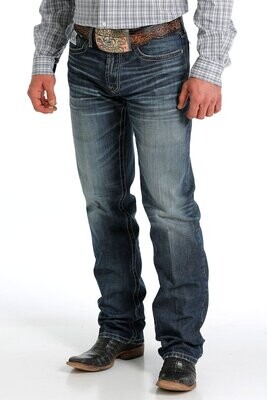 Vorlage Jeans Men MEN'S RELAXED FIT stretch WHITE LABEL - DARK STONEWASH Vorlage Jeans Men MEN'S RELAXED FIT stretch WHITE LABEL - DARK STONEWASH