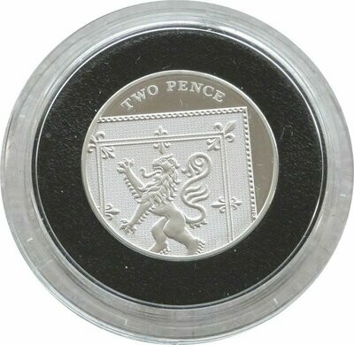 British Piedfort 2p Silver Coins