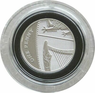 British Piedfort 1p Silver Coins
