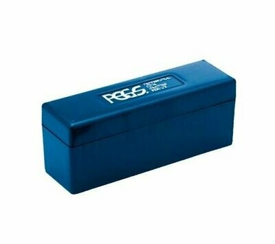 PCGS Blue / Black Plastic Coin Storage Box Holds 20 Slabbed Silver or Gold Coins