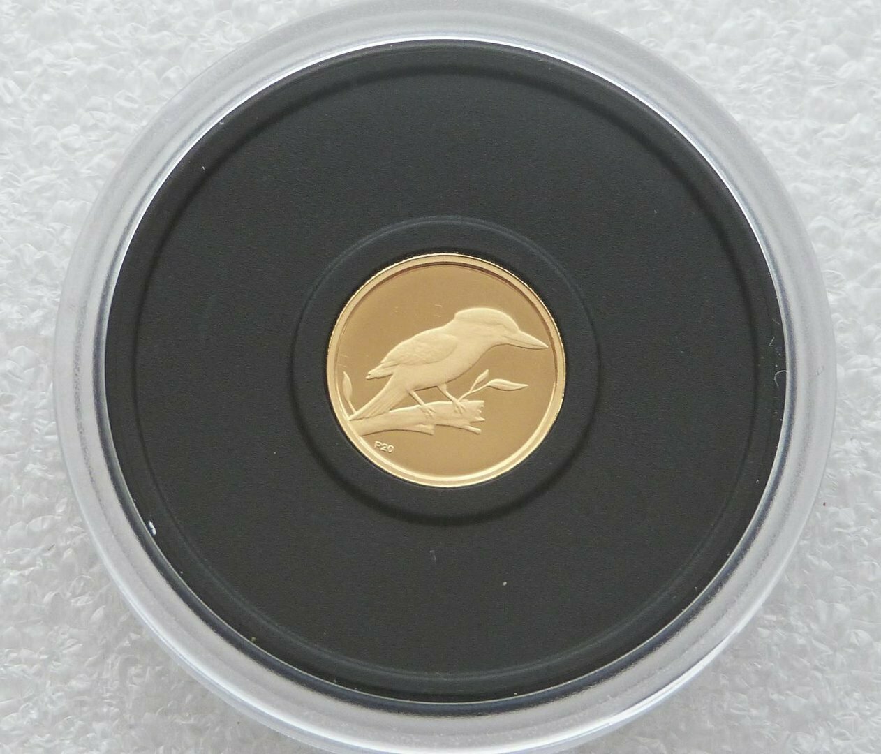 2009-P20 Australia Kookaburra 20th Anniversary $5 Gold Proof 1/20oz Coin Design 7