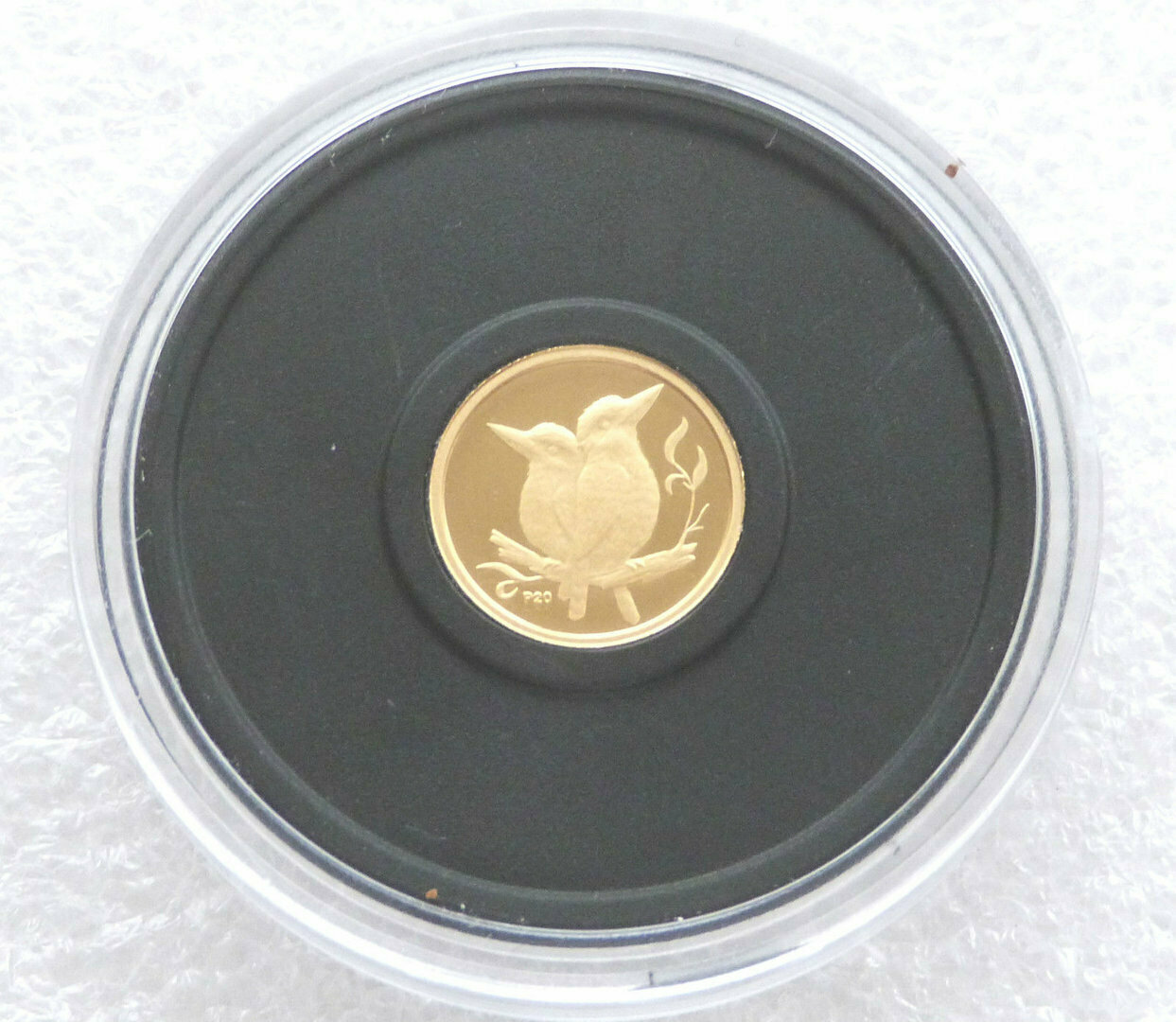 2009-P20 Australia Kookaburra 20th Anniversary $5 Gold Proof 1/20oz Coin Design 14