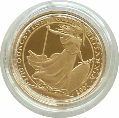 2002 Britannia Mint Error Mule £10 Gold Proof 1/10oz Coin