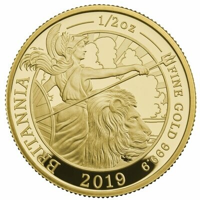 British Britannia £50 Gold Coins
