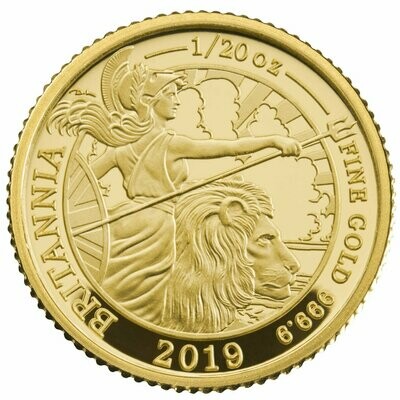 British Britannia £1 Gold Coins
