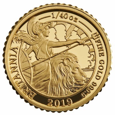 British Britannia 50p Gold Coins