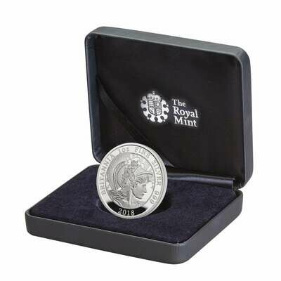 British Britannia £2 Silver Coins