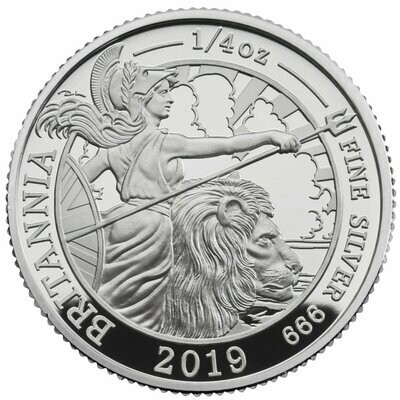 British Britannia 50p Silver Coins