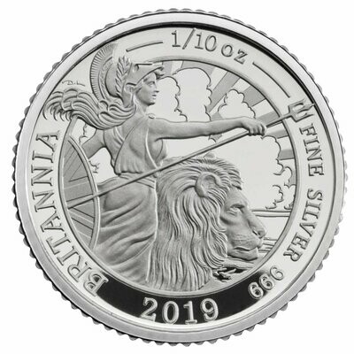 British Britannia 20p Silver Coins