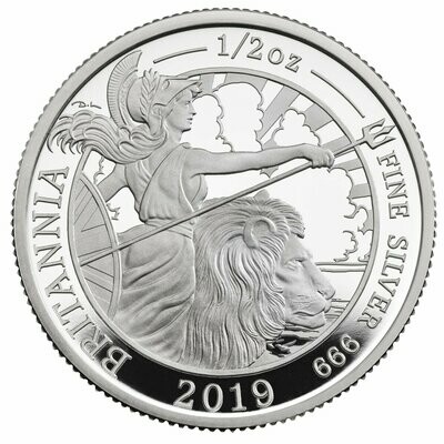 British Britannia £1 Silver Coins