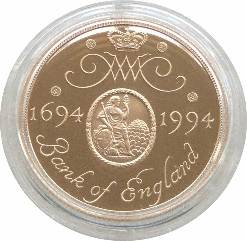 1994 Bank of England Mule Type £2 Gold Proof Coin Mint Error