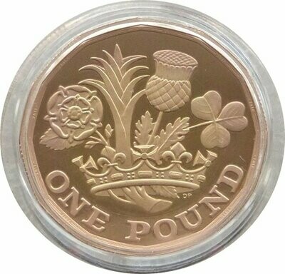 2017 Nations of the Crown £1 Gold Proof Coin Box Coa