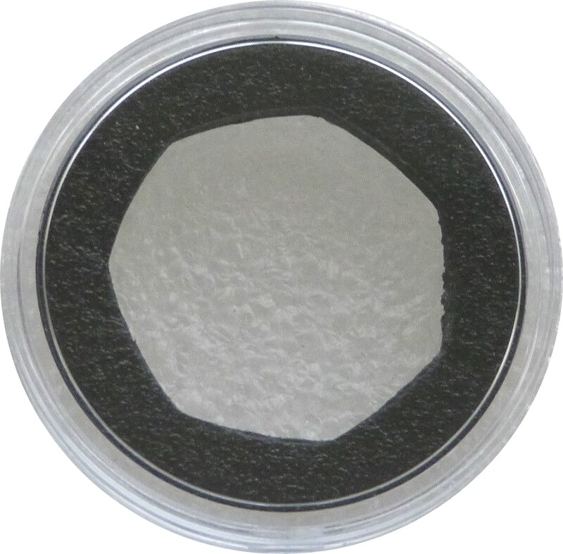 27.30mm Royal Mint Coin Capsule Black Fits Gold Silver BU 50p Fifty Pence Coin