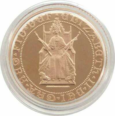 1989 Tudor Rose Full Sovereign Gold Proof Coin