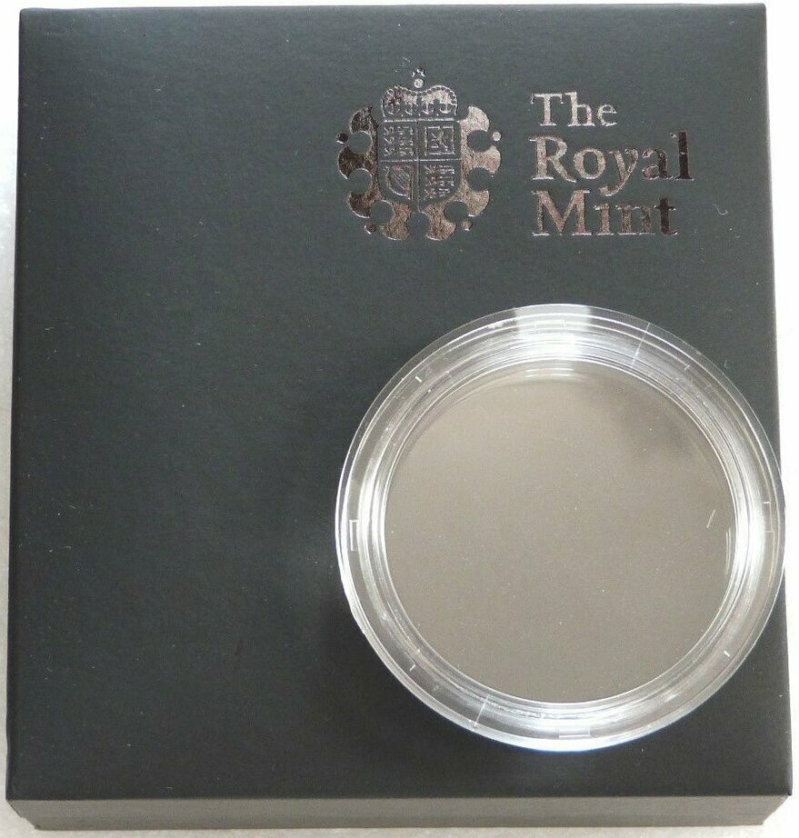 40.00mm Royal Mint Black Box and Capsule Fits any Coin Silver Britannia Panda