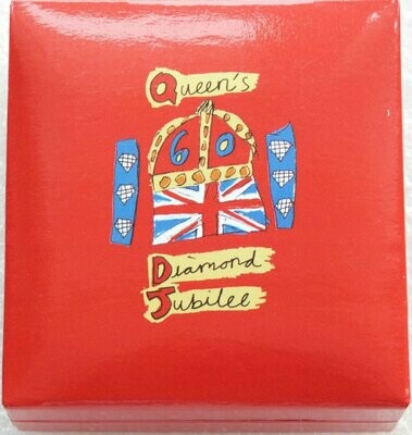 2012 Royal Mint Diamond Jubilee Commemorative Medal Boxed