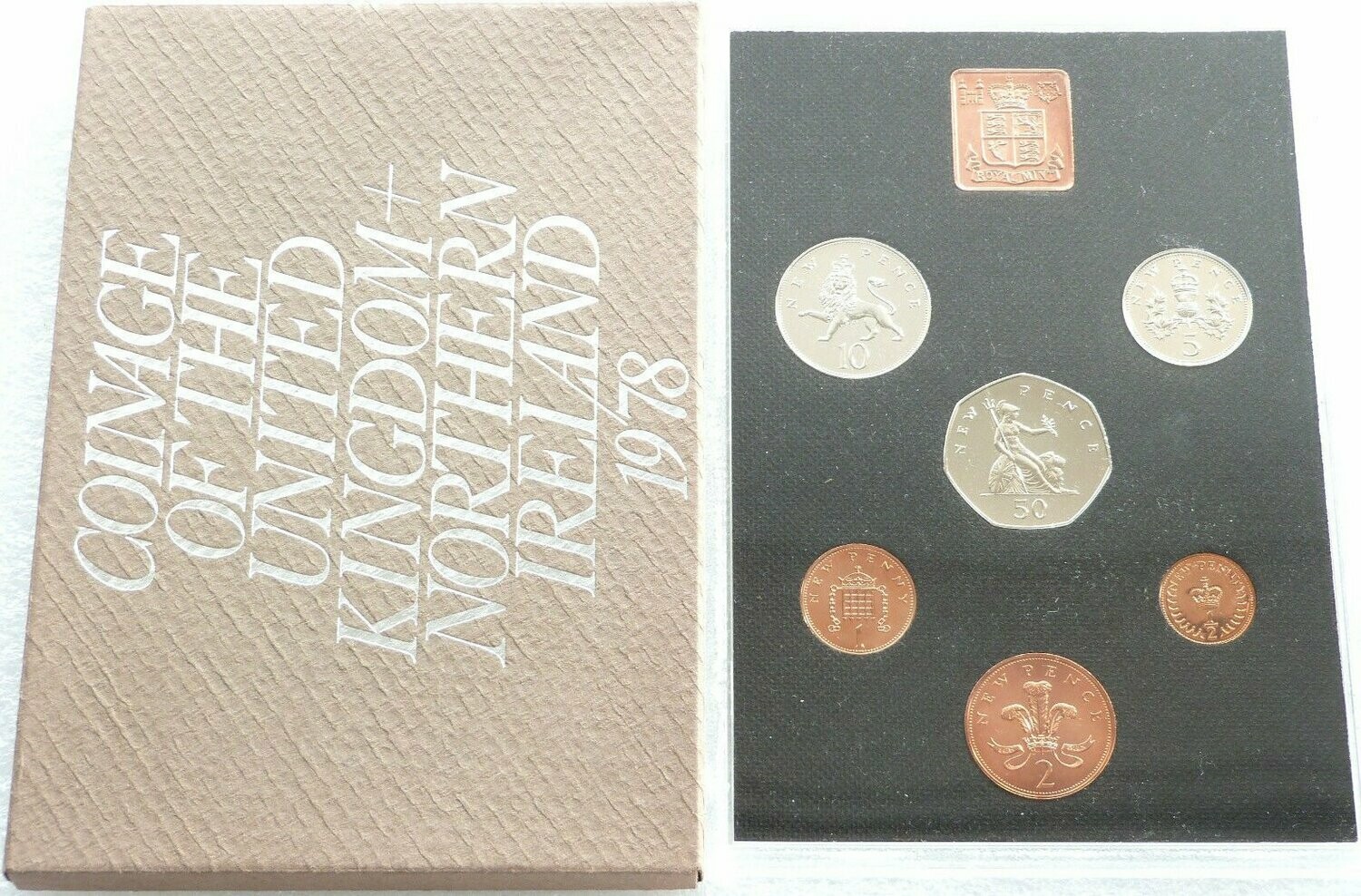 1978 Royal Mint Standard Proof 6 Coin Set