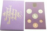 1980 Royal Mint Standard Proof 6 Coin Set