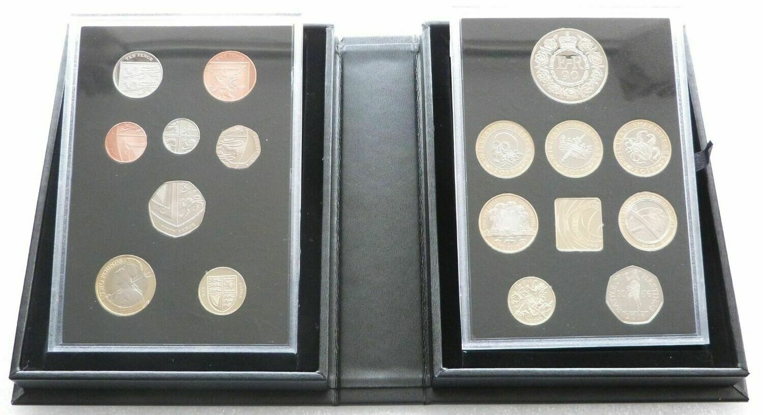 2016 Royal Mint Deluxe Collector Proof 16 Coin Set Box Coa
