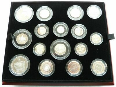 2013 Royal Mint Executive Premium Collector Proof 15 Coin Set Box Coa