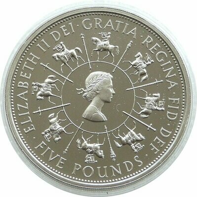 1993 Queens Coronation £5 Proof Coin