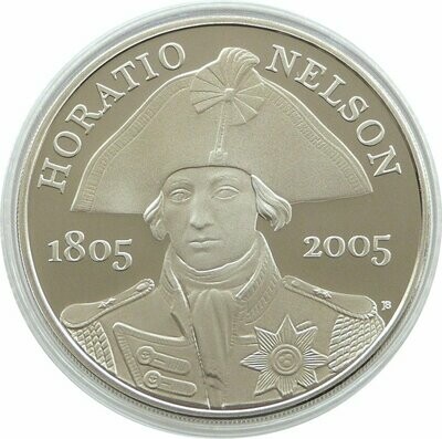 2005 Horatio Nelson £5 Proof Coin