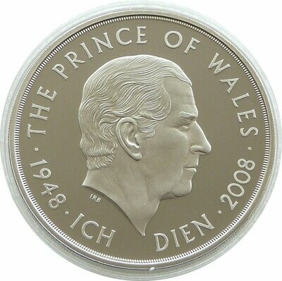 2008 Prince Charles of Wales £5 Proof Coin