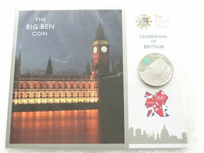 2009 London Olympic Games Big Ben £5 Proof Coin Pack