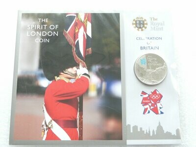 2010 London Olympic Games Buckingham Palace £5 Proof Coin Pack