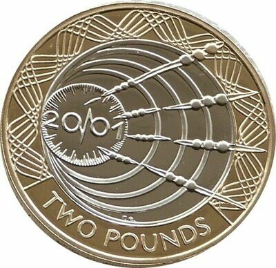 2001 Marconi £2 Proof Coin