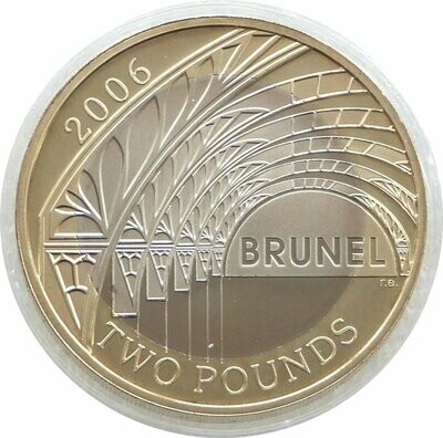 2006 Isambard Brunel His Achievements £2 Proof Coin