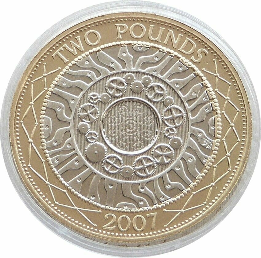 2007 Shoulders of Giants £2 Proof Coin