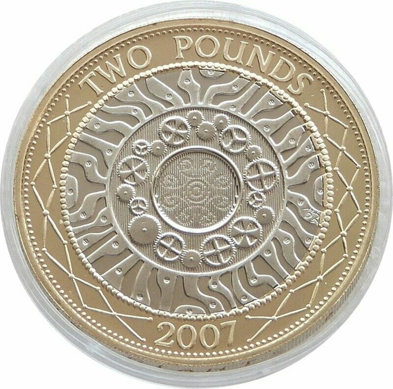 2007 Shoulders of Giants £2 Proof Coin