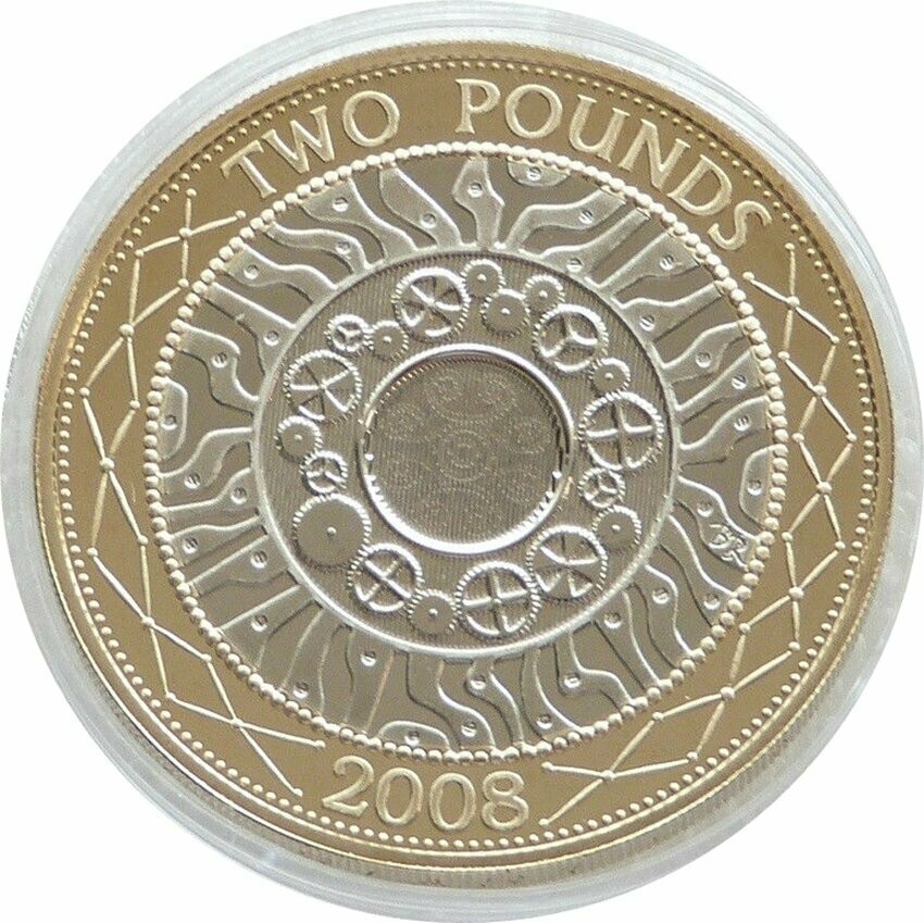 2008 Shoulders of Giants £2 Proof Coin