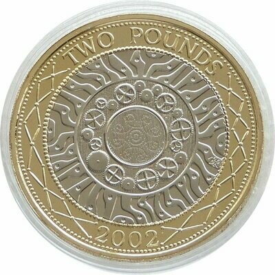 2002 Shoulders of Giants £2 Proof Coin