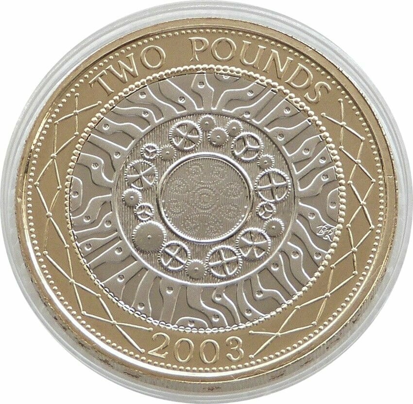 2003 Shoulders of Giants £2 Proof Coin