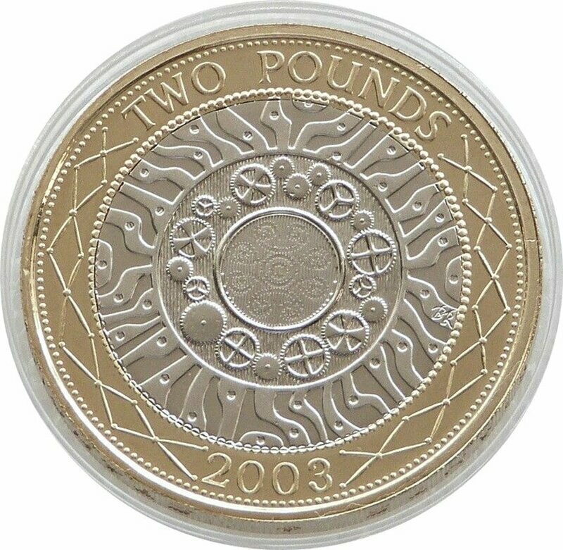 2003 Shoulders of Giants £2 Proof Coin