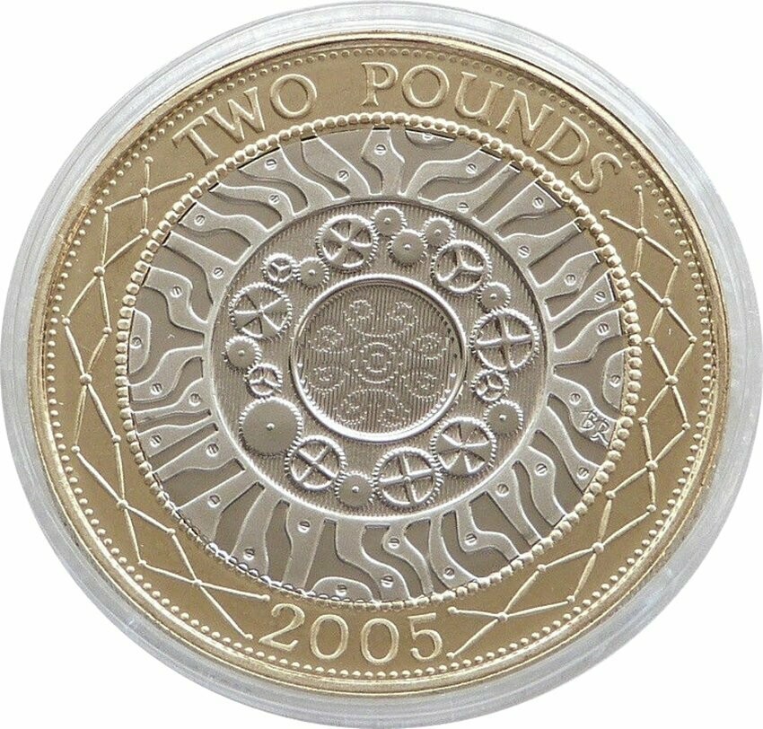 2005 Shoulders of Giants £2 Proof Coin