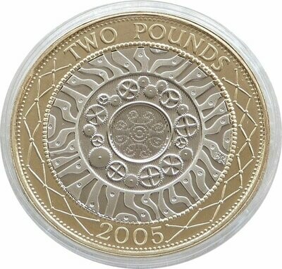 2005 Shoulders of Giants £2 Proof Coin