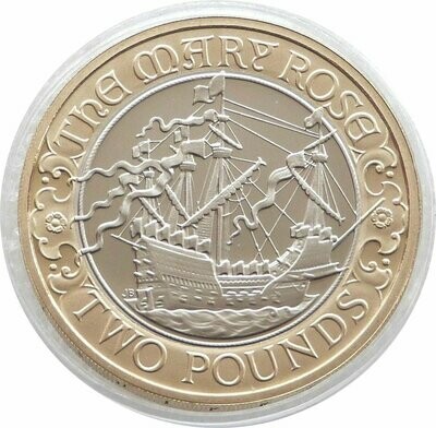 2011 Mary Rose £2 Proof Coin