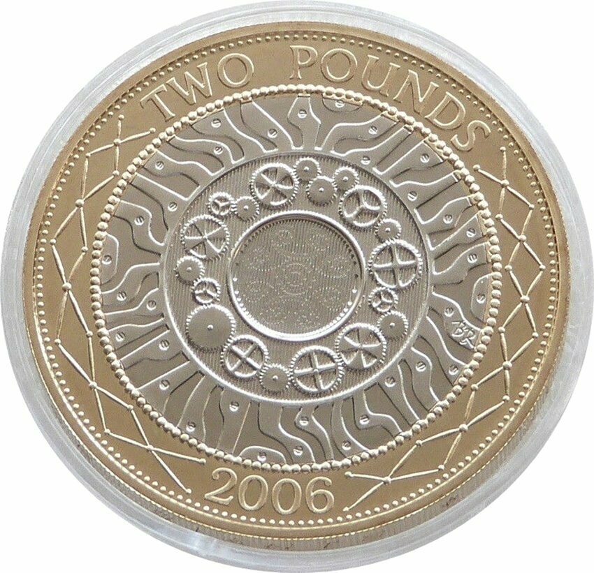 2006 Shoulders of Giants £2 Proof Coin