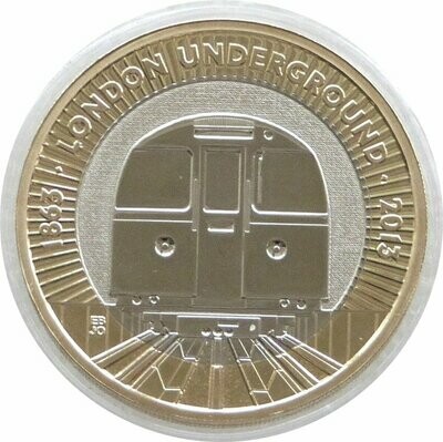 2013 London Underground Train £2 Proof Coin