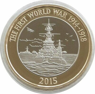 2015 First World War Royal Navy £2 Proof Coin